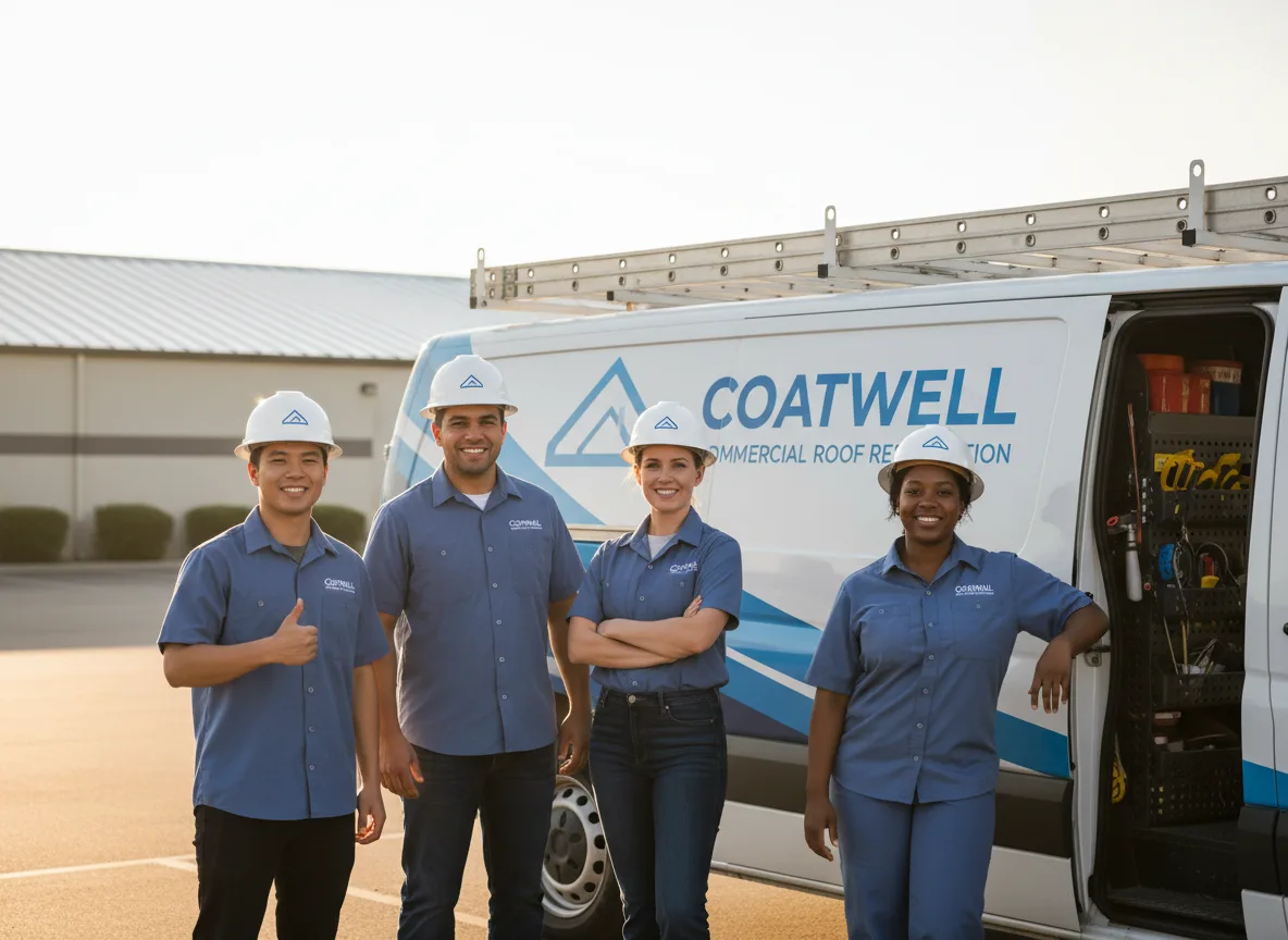 Commercial roof coating company in Baltic, SD